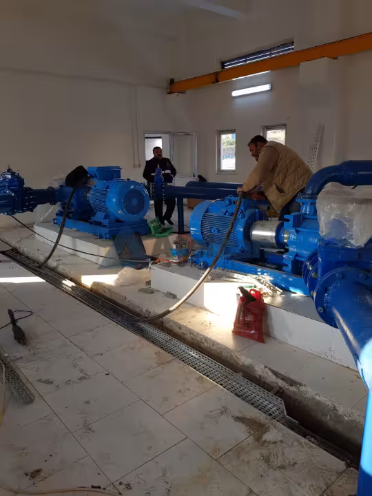 Tesis Pompa İstasyonu Elektrik İşleri