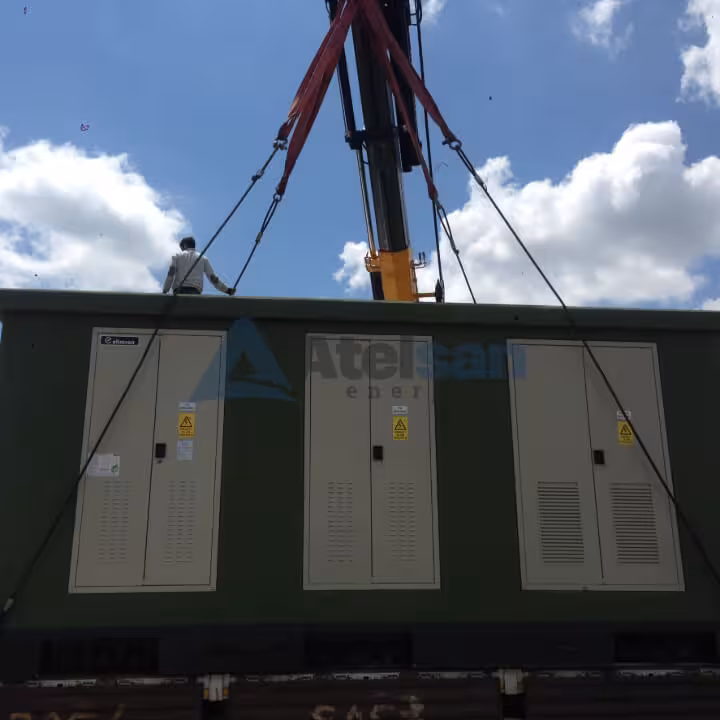 TESKİ Ergene Servis Suyu Pompaları Trafo Tesisi Kurulumu